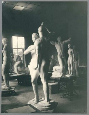 Mars und Venus I, 1939/40, Gips