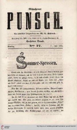 Nro. 27 (3. Juli 1853)