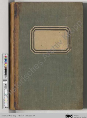 Kassenbuch von September 1844 bis September 1846