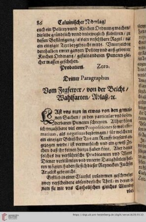 Dritter Paragraphus