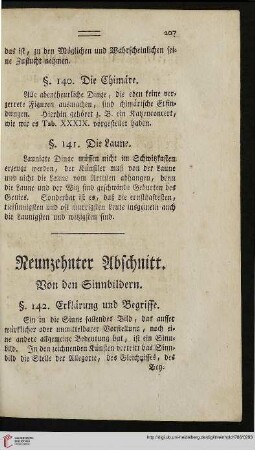 Neunzehnter Abschnitt