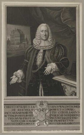Bildnis des Christophorvs Iacobvs Waldstromer