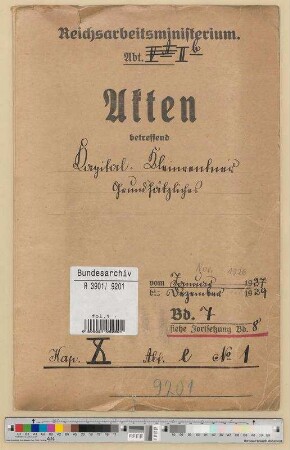 Kapital-Kleinrentner, Grundsätzliches: Bd. 8