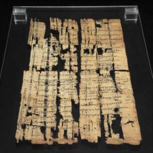 Fragment eines griechischen Papyrus
