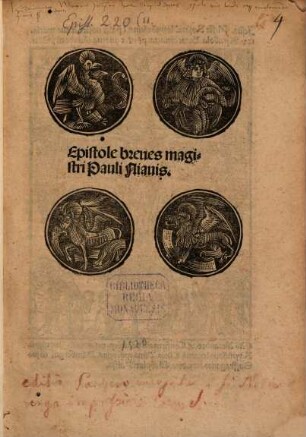 Epistolae breves magistri Pauli Niavis