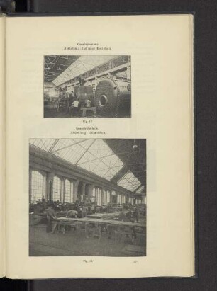 Kesselschmiede. Abtheilung: Lokomotivkesselbau.