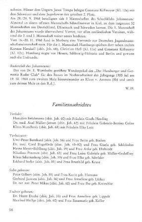 Familiennachrichten