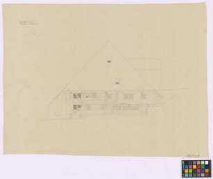 Gütenbach (Landkreis Donaueschingen): G[sch]wendhof. Haupthaus (Ost-Giebel-Ansicht)