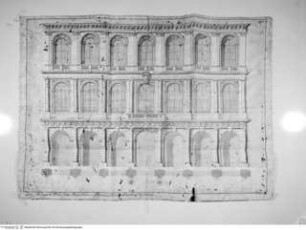 Grundriss und Aufriss