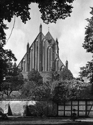Greifswald. St.-Marien-Kirche, Ostfassade