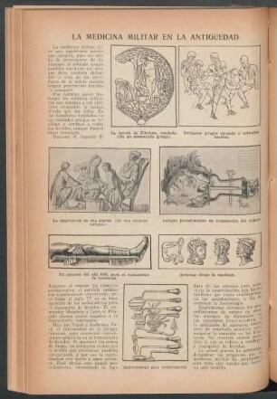 La medicina militar en la antigüedad