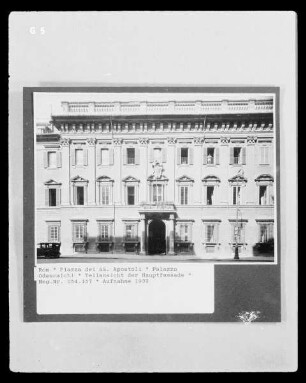Palazzo Odescalchi — Fassade