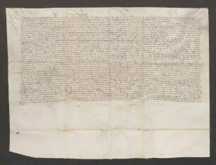 Schuldbrief des Bischofs Georg von Speyer gegenüber Peter Beyr (Beyer) über 500 Gulden zu 4 Prozent.