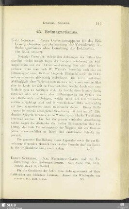 43. Erdmagnetismus