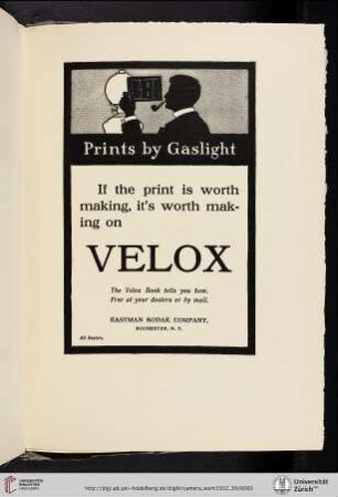 Eastman Kodak Company [Velox Paper]