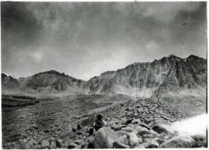 Diluvial vergletschertes Chañi-Massiv von Westen. Jujuy
