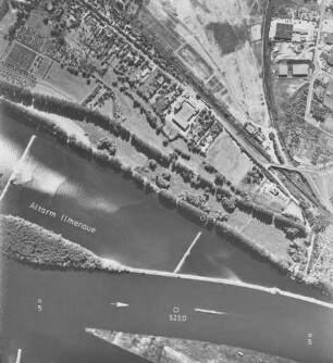 Niedrigwasser des Rheins bei Bingen