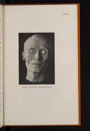 Totenmaske Josef Kains