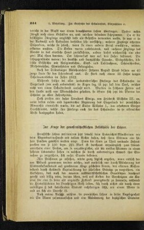 Zur Frage der genossenschaftlichen Selbsthilfe der Lehrer