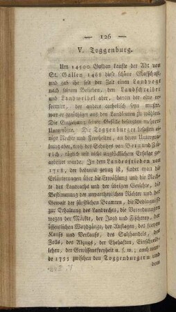 V. Toggenburg.