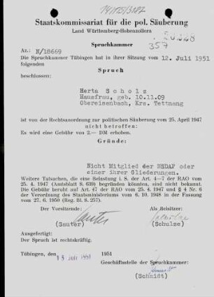 Scholz, Herta