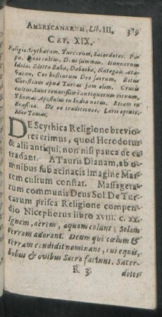 Cap. XIX. Religio Scythorum ...