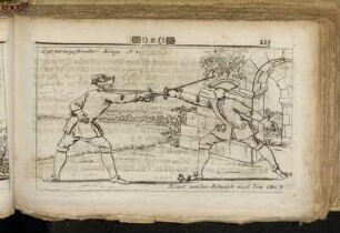 Ligt mit ausgestreckter Klinge [...] N. 21 - 22.