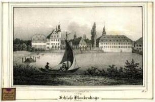 Schloss Blankenhayn, Sachsen. 1839.