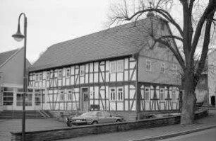 Fachwerkhaus (ehem. Gasthaus) (Fachwerkhaus); Eiterfeld, Leibolzer Straße 2a