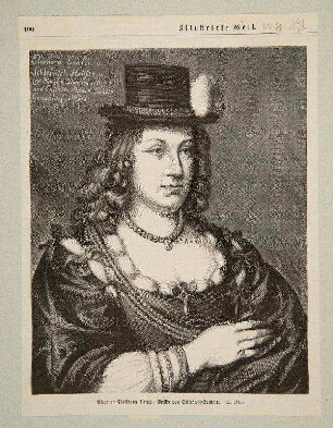 Bildnis von Leonora Christina Ulfeldt (1621-1698)