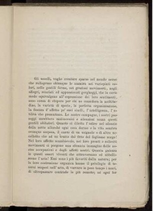Gli uccelli, vaghe...