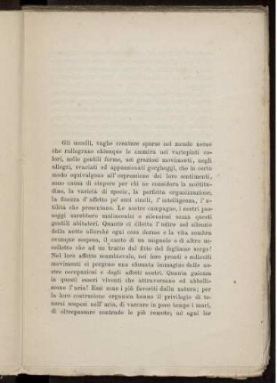 Gli uccelli, vaghe...