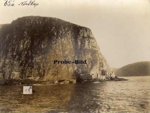 Nordkap. Blick vom Schiff (wohl vom Dampfer Victoria Luise)