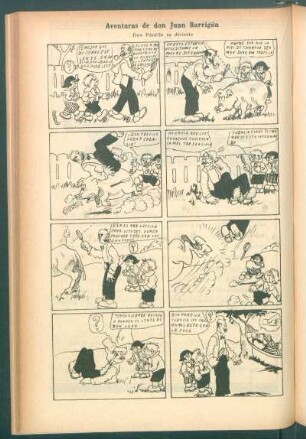 Aventuras de don Juan Barrigón : Don Pánfilo se divierte
