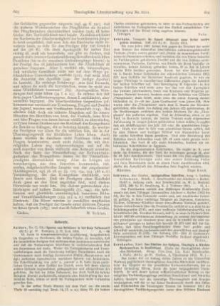 604 [Rezension] Schemann, Ludwig (Hrsg.), Gobineau, des Grafen, nachgelassene Schriften. Briefe
