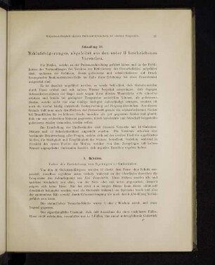 Abhandlung III. Schlußfolgerungen, abgeleitet aus den unter II beschriebenen Versuchen.