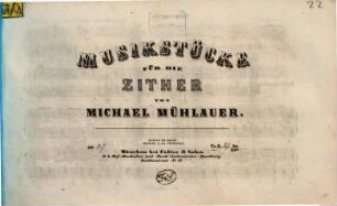 Potpourri : für Zither : Op. 37