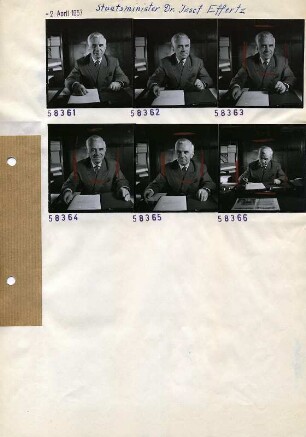 Portraitserie Josef Effertz