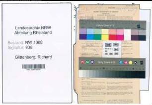 Entnazifizierung Richard Glittenberg , geb. 30.03.1912 (Malermeister)