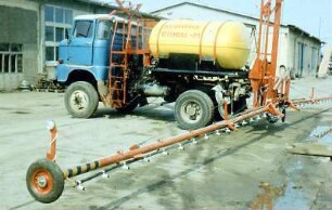 Aufbaupflanzenschutzmaschine Kertitox - Global -M zum LKW W 50 LAZ