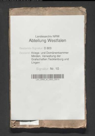 Reglement, was für Justizsachen dem Kriegs- und Domänenkammern verbleiben und welche vor die Justizkollegien oder Regierungen gehören