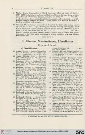II. Fürsten, Staatsmänner, Heerführer (Nr. 13-410)