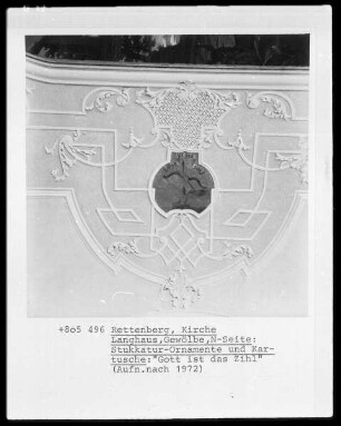 Emblem mit Titel: Gott ist das Ziel