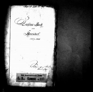 Konsensbuch von Hausdorf (bei Kamenz)