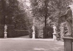 Schloß Sanssouci, Musenrondell