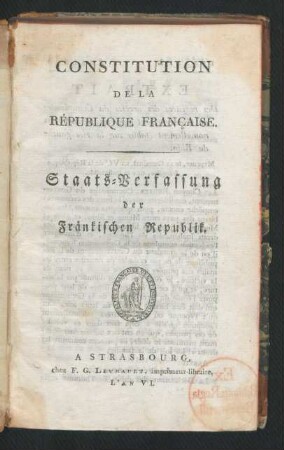 Constitution De La République Française