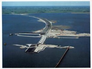 Eider-Sperrwerk, Vollerwiek, 1972