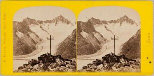 Alpes Berno-Valaisanes. Glacier d'Aletsch.