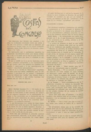 Cositas del congreso
