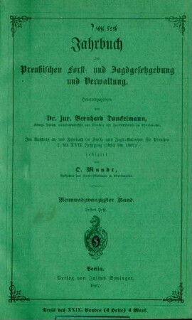 Erstes - Viertes Heft